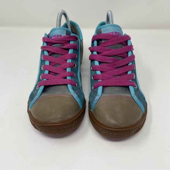 Diesel Kealyn Womens Leather Walking Shoes Size 8 - Picture 2 of 6